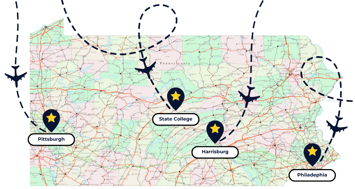 The 2024 KCF Summit Is Here Manufacturing The Future   Airport Map 